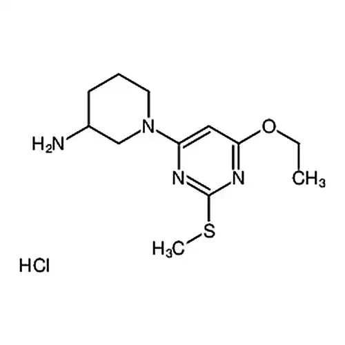 1-(6-乙氧基-2-(甲硫基)嘧啶-4-基)哌啶-3-胺盐酸盐
