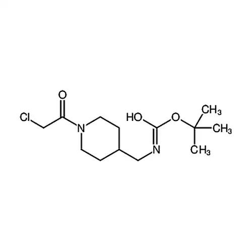 [1-(2-氯-乙酰基)-哌啶-4-基甲基]-氨基甲酸叔丁酯
