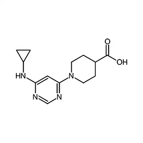 1-(6-环丙基氨基-嘧啶-4-基)-哌啶-4-羧酸