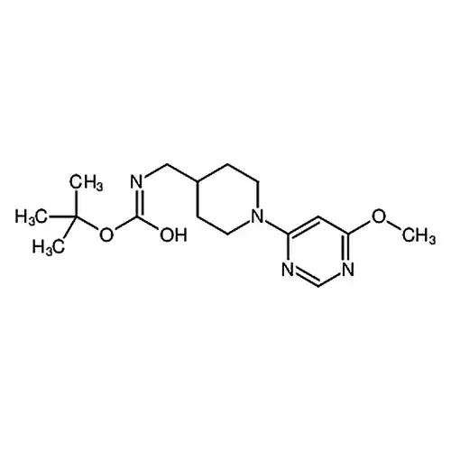 [1-(6-甲氧基-嘧啶-4-基)-哌啶-4-基甲基]-氨基甲酸叔丁酯