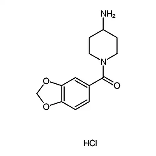(4-氨基哌啶-1-基)(苯并[d][1,3]二氧戊环-5-基)甲酮盐酸盐