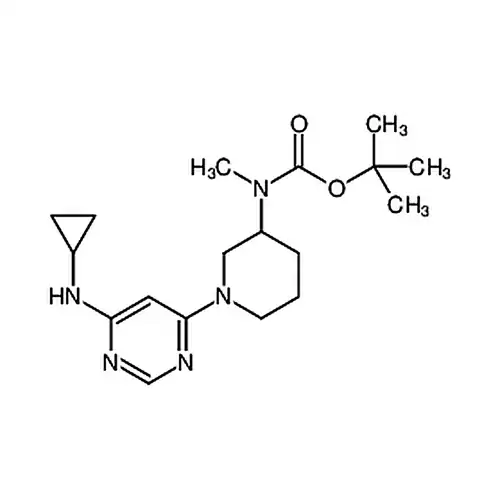 [1-(6-环丙基氨基-嘧啶-4-基)-哌啶-3-基]-甲基-氨基甲酸叔丁基酯