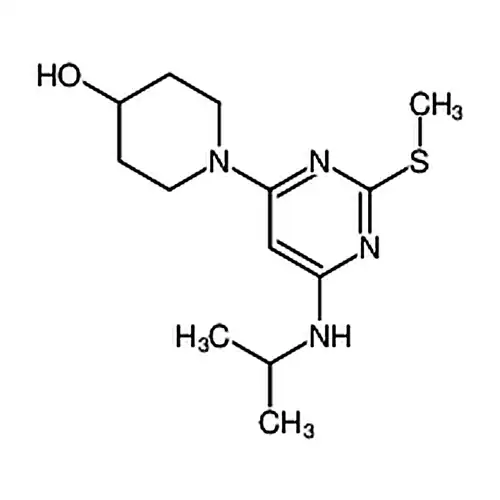1-(6-(异丙基氨基)-2-(甲硫基)嘧啶-4-基)哌啶-4-醇