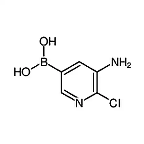 (5-氨基-6-氯吡啶-3-基)硼酸