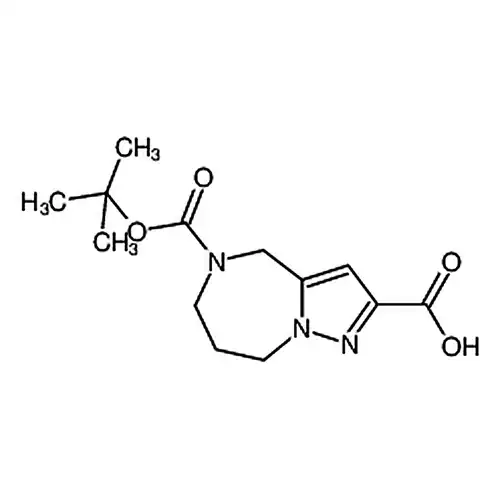 5-(叔-丁氧羰基)-5，6，7，8-四氢-4H-吡唑并[1，5-a][1，4]二氮杂卓-2-羧酸