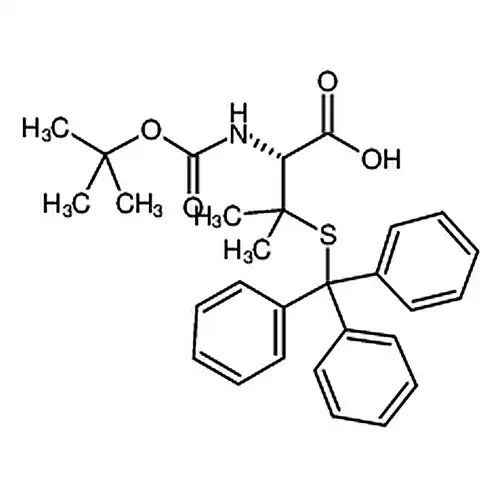 N-[叔丁氧羰基]-3-[(三苯基甲基)硫基]-L-缬氨酸