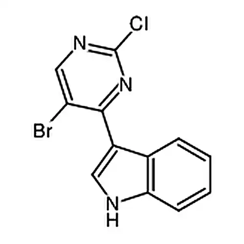 3-(5-溴-2-氯嘧啶-4-基)-1H-吲哚