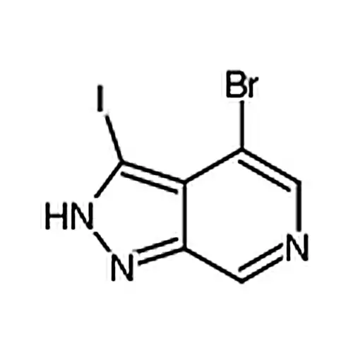 4-溴-3-碘-1H-吡唑并[3,4-c]吡啶
