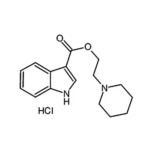 2-(哌啶-1-基)乙基 1H-吲哚-3-羧酸酯