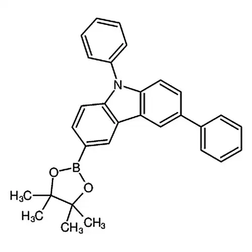 3,9-二苯基-6-(4,4,5,5-四甲基-1,3,2-二氧硼杂环戊烷-2-基)-9H-咔唑