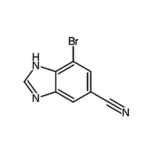 4-溴-1H-苯并[d]咪唑-6-甲腈