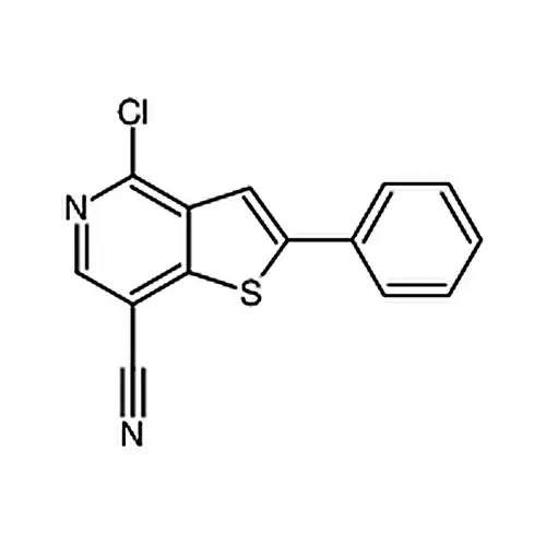 4-氯-2-苯基噻吩并[3,2-c]吡啶-7-甲腈