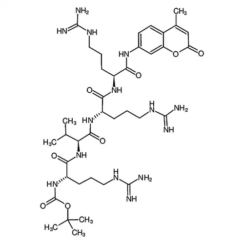 Boc-Arg-Val-Arg-Arg-AMC hydrochloride
