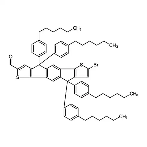 7-溴-4,4,9,9-四(4-己基苯基)-4,9-二氢-s-苯并二茚并[1,2-b:5,6-b']二噻吩-2-甲醛