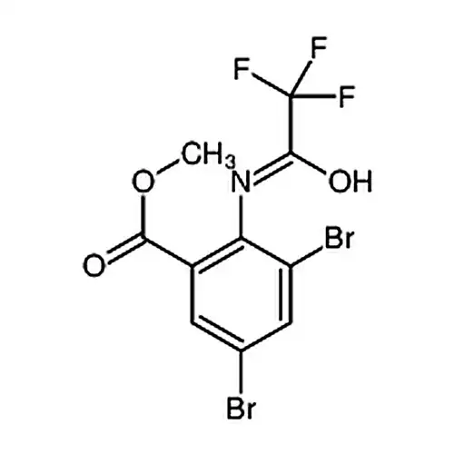 2-(三氟乙酰氨基)-3，5-二溴苯甲酸甲酯