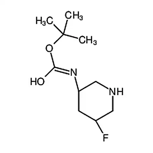 N-[(3R，5S)-5-氟哌啶-3-基]氨基甲酸叔丁酯