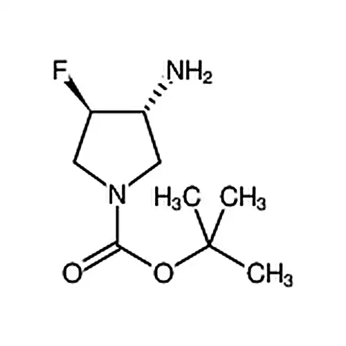 反式-叔丁基-3-氨基-4-氟吡咯烷-1-羧酸叔丁酯