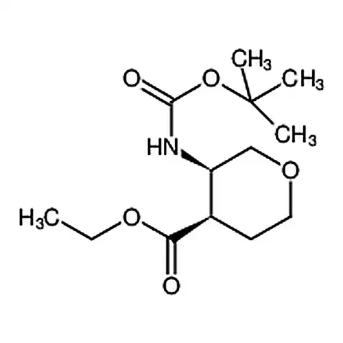 順式-3-N-BOC-氨基四氢-2H-吡喃-4-甲酸乙酯