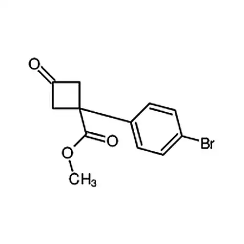 1-(4-溴苯基)-3-氧代环丁烷甲酸甲酯