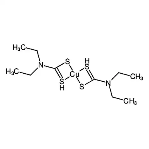 二乙基二硫代氨基甲酸铜(II)