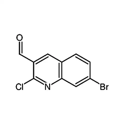7-溴-2-氯喹啉-3-甲醛