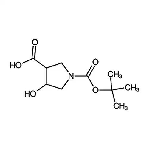 1-(叔-丁氧羰基)-4-羟基吡咯烷-3-羧酸