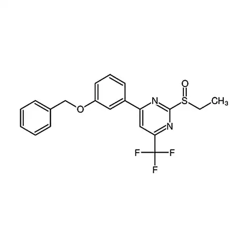 (4-(3-苄基氧基苯基)-2-乙基亚磺酰-6-(三氟甲基)嘧啶