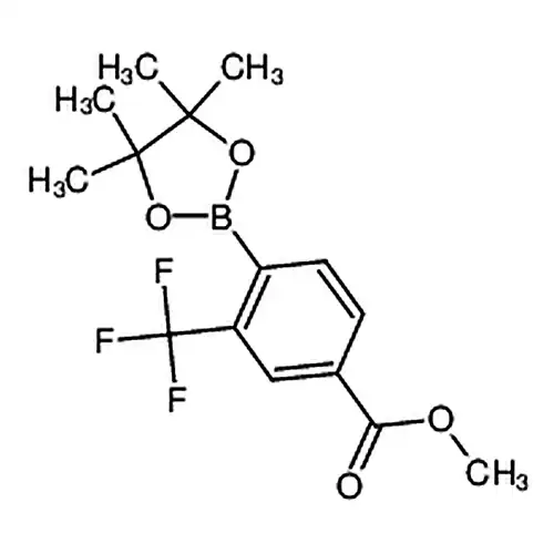 4-(4,4,5,5-四甲基-1,3,2-二氧硼杂环戊烷-2-基)-3-(三氟甲基)苯甲酸甲酯