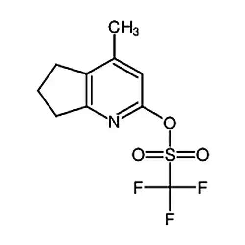 4-甲基-6，7-二氢-5H-环戊二烯并[B]吡啶-2-基三氟甲磺酸负离子