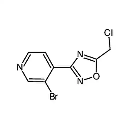 3-(3-溴吡啶-4-基)-5-(氯甲基)-1，2，4-噁二唑