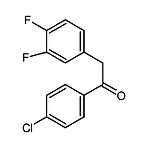 1-(4-氯苯基)-2-(3，4-二氟苯基)乙酮