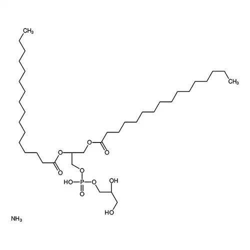 1，2-二棕榈酰-sn-甘油-3-磷酸-rac-(1-甘油)铵盐