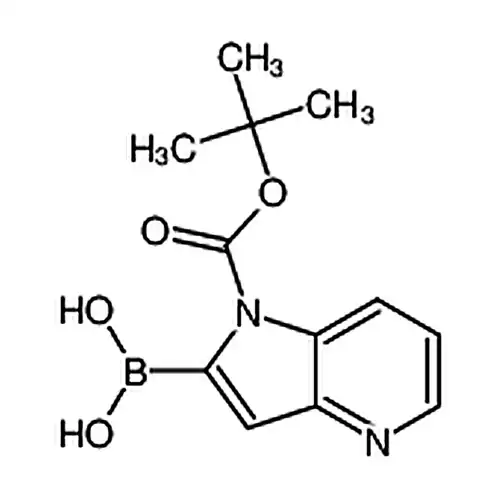 {1-[(叔丁氧基)羰基]吡咯并[3,2-b]吡啶-2-基}硼酸