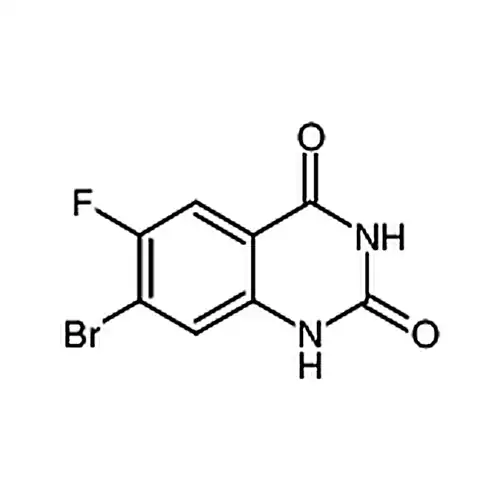 6-氟-7-溴喹唑啉-2,4(1H,3H)-二酮