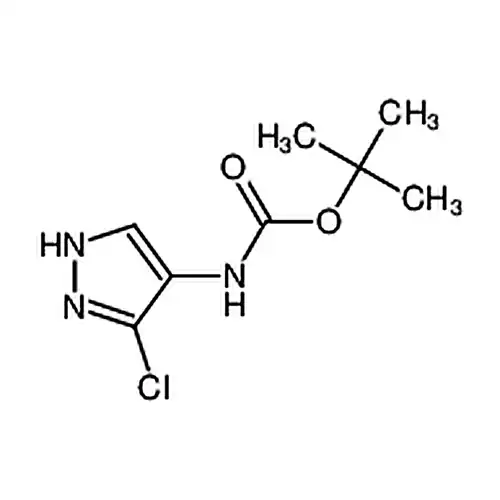 N-(3-氯-1H-吡唑-4-基)氨基甲酸叔丁酯