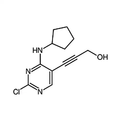 3-[2-氯-4-(环戊基氨基)-5-嘧啶基]-2-丙炔-1-醇