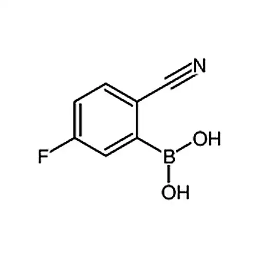 (2-氰基-5-氟苯基)硼酸
