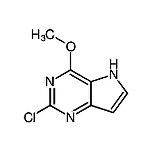 2-氯-4-甲氧基-5H-吡咯并[3，2-d]嘧啶