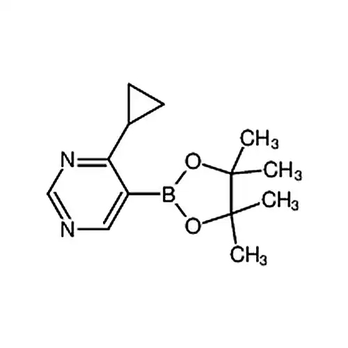 4-环丙基-5-(4，4，5，5-四甲基-1，3，2-二氧硼杂环戊烷-2-基)嘧啶