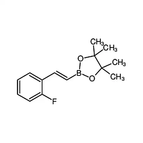 2-(2-氟苯乙烯基)-4,4,5,5-四甲基-1,3,2-二氧硼杂环戊烷