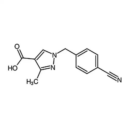 1-(4-氰基苄基)-3-甲基-1H-吡唑-4-羧酸