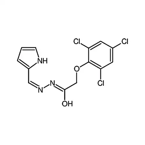 （E）-N’-（（1H-吡咯-2-基）亚甲基）-2-（2,4,6-三氯苯氧基）乙酰肼