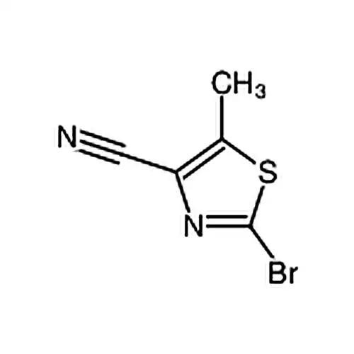 2-溴-5-甲基噻唑-4-甲腈