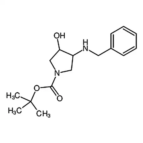 反式-3-(苄氨基)-4-羟基吡咯烷-1-甲酸叔丁酯
