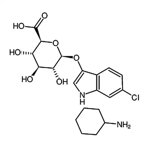 6-氯-3-吲哚基-β-D-葡萄糖醛酸环己基铵盐