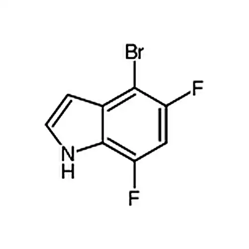 4-溴-5,7-二氟-1H-吲哚