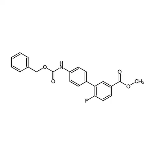 3-(4-Cbz-氨基苯基)-4-氟苯甲酸甲酯