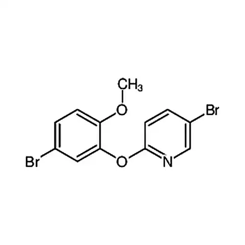5-溴-2-(5-溴-2-甲氧基苯氧基)吡啶