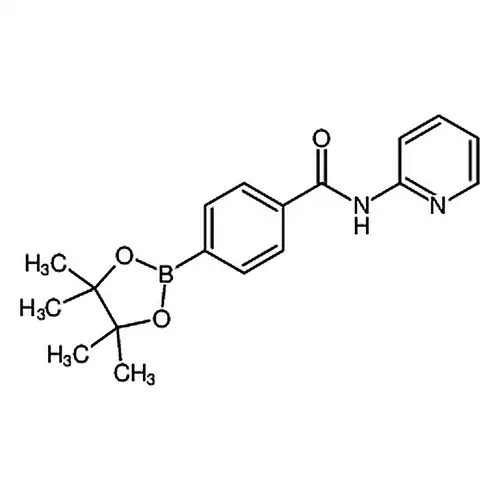 N-(吡啶-2-基)-4-(4,4,5,5-四甲基-1,3,2-二氧硼杂环戊烷-2-基)苯甲酰胺
