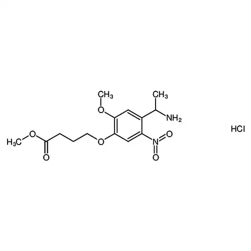 4-(4-(1-氨基乙基)-2-甲氧基-5-硝基苯氧基)丁酸甲酯盐酸盐